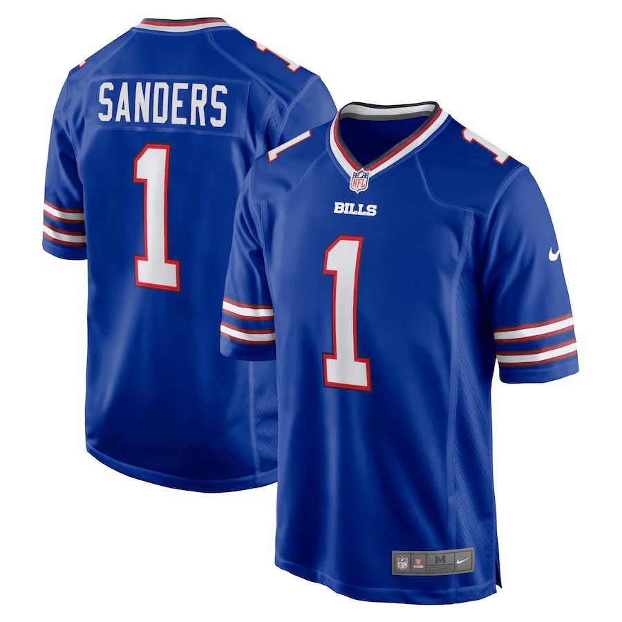 Men Buffalo Bills #1 Emmanuel Sanders Nike Royal Game Player NFL Jersey->buffalo bills->NFL Jersey